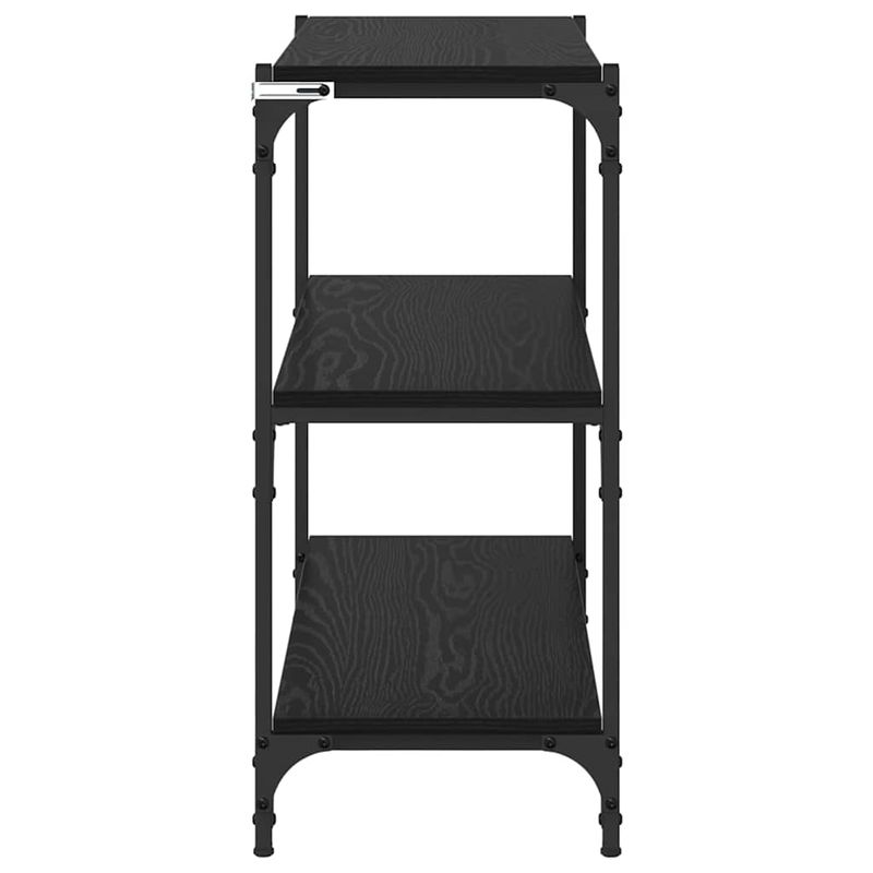 Casa si Gradina - Mobilier - Biblioteci si rafturi - Biblioteci - Dulap pentru carti Stejar Negru 80 x 33 x 70,5 cm - Infinity.ro