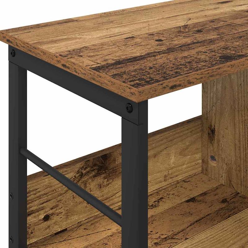 Casa si Gradina - Mobilier - Biblioteci si rafturi - Biblioteci - Raft pentru carti Lemn Vechi 82 x 32 x 47 cm Lemn compozit - Infinity.ro