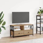 Casa si Gradina - Mobilier - Comode si corpuri - Comode - Cabinet TV cu sertar Stejar Artizanal 90 x 33 x 45 cm - Infinity.ro