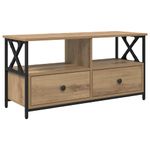 Casa si Gradina - Mobilier - Comode si corpuri - Comode - Cabinet TV cu sertar Stejar Artizanal 90 x 33 x 45 cm - Infinity.ro