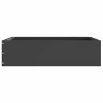 Casa si Gradina - Gradina si terasa - Garduri, panouri si accesorii - Margine pentru gazon 6 pcs Negru 50 x 50 x 13 cm Otel - Infinity.ro