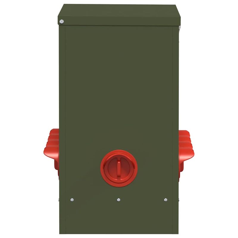 Petshop - Accesorii petshop - Castroane si adapatori - Feeder pentru pui Verde masliniu 60.5 x 29 x 51 cm - Infinity.ro