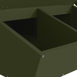 Petshop - Accesorii petshop - Castroane si adapatori - Feeder pentru porci Verde masliniu 55 x 51 x 91.5 cm - Infinity.ro