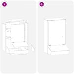 Petshop - Accesorii petshop - Castroane si adapatori - Feeder pentru porci Verde masliniu 55 x 51 x 91.5 cm - Infinity.ro