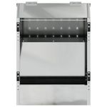 Petshop - Accesorii petshop - Castroane si adapatori - Urmarire pentru iepuri Argintiu 64.5 x 25.5 x 45.5 cm - Infinity.ro