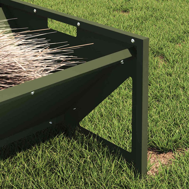 Petshop - Accesorii petshop - Castroane si adapatori - Jgheab pentru hranirea animalelor Verde masliniu - Infinity.ro