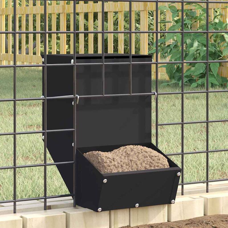 Petshop - Accesorii petshop - Castroane si adapatori - Urmarire pentru iepuri Negru 17,5 x 26 x 28,5 cm - Infinity.ro