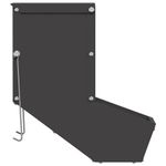 Petshop - Accesorii petshop - Castroane si adapatori - Urmarire pentru iepuri Negru 17,5 x 26 x 28,5 cm - Infinity.ro