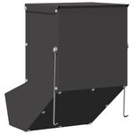 Petshop - Accesorii petshop - Castroane si adapatori - Urmarire pentru iepuri Negru 17,5 x 26 x 28,5 cm - Infinity.ro