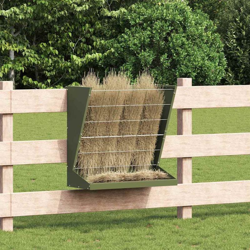 Petshop - Accesorii petshop - Castroane si adapatori - Feeder pentru Fan Verde masliniu 71 x 33 x 70 cm - Infinity.ro