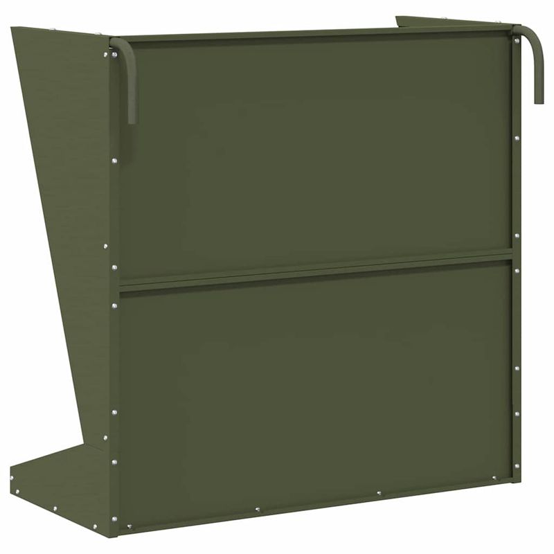 Petshop - Accesorii petshop - Castroane si adapatori - Feeder pentru Fan Verde masliniu 71 x 33 x 70 cm - Infinity.ro