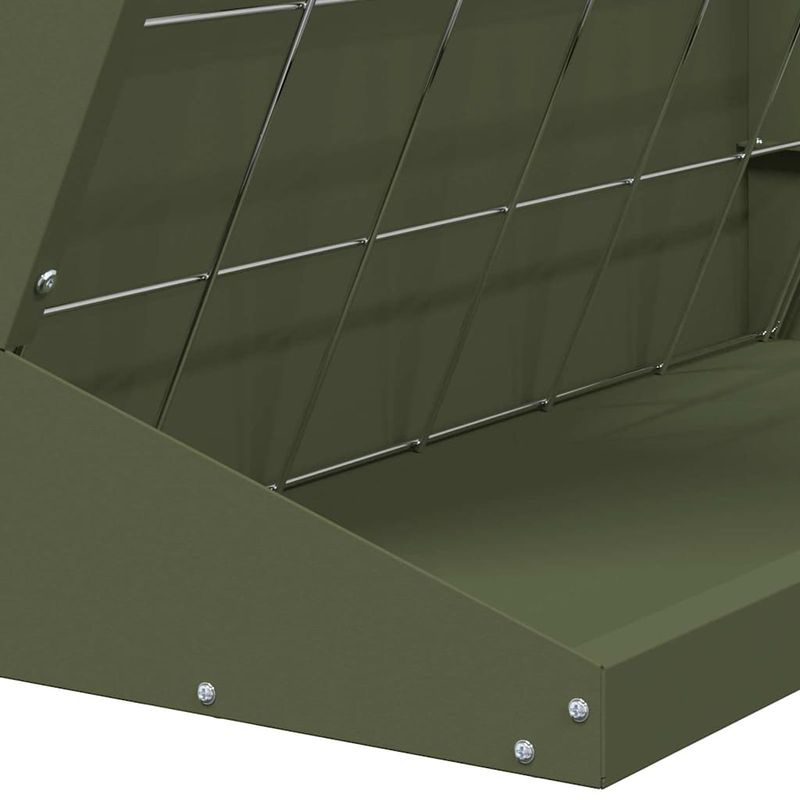 Petshop - Accesorii petshop - Castroane si adapatori - Feeder pentru Fan Verde masliniu 71 x 33 x 70 cm - Infinity.ro