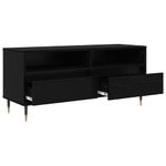 Casa si Gradina - Mobilier - Comode si corpuri - Comode - Cabinet TV cu sertar Stejar Negru 100 x 34,5 x 44,5 cm - Infinity.ro