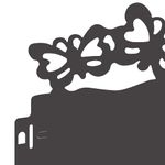 Casa si Gradina - Gradina si terasa - Garduri, panouri si accesorii - Borduri pentru gazon 10 pcs Negru 103 x 0,05 x 22 cm Otel - Infinity.ro