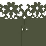 Casa si Gradina - Gradina si terasa - Garduri, panouri si accesorii - Borduri pentru gazon 30 pcs Verde masliniu 103 x 0,05 x 22 cm - Infinity.ro