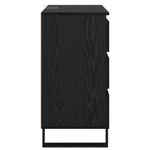 Casa si Gradina - Mobilier - Comode si corpuri - Comode - Bufet cu sertar Stejar Negru 60 x 35 x 70 cm Lemn compozit - Infinity.ro