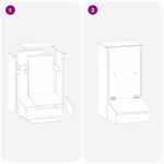 Petshop - Accesorii petshop - Castroane si adapatori - Feeder pentru porci Verde masliniu 55 x 51 x 91.5 cm - Infinity.ro