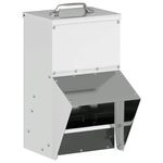 Petshop - Accesorii petshop - Castroane si adapatori - Feeder pentru pui Argintiu 20 x 25 x 35 cm Otel Galvanizat - Infinity.ro