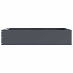 Casa si Gradina - Gradina si terasa - Garduri, panouri si accesorii - Margine pentru gazon 6 pcs Antracit 60 x 60 x 13 cm Otel - Infinity.ro