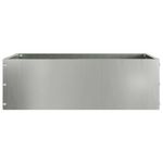 Casa si Gradina - Gradina si terasa - Garduri, panouri si accesorii - Margine pentru gazon 6 pcs Argintiu 40 x 40 x 13 cm - Infinity.ro