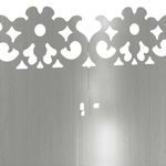 Casa si Gradina - Gradina si terasa - Garduri, panouri si accesorii - Borduri pentru gazon 20 pcs Argintiu 103 x 0,05 x 22 cm - Infinity.ro