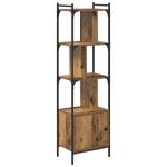 Casa si Gradina - Mobilier - Biblioteci si rafturi - Biblioteci - Biblioteca Lemn Vechi 44,5 x 30 x 154,5 cm Lemn compozit - Infinity.ro