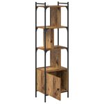 Casa si Gradina - Mobilier - Biblioteci si rafturi - Biblioteci - Biblioteca Lemn Vechi 44,5 x 30 x 154,5 cm Lemn compozit - Infinity.ro