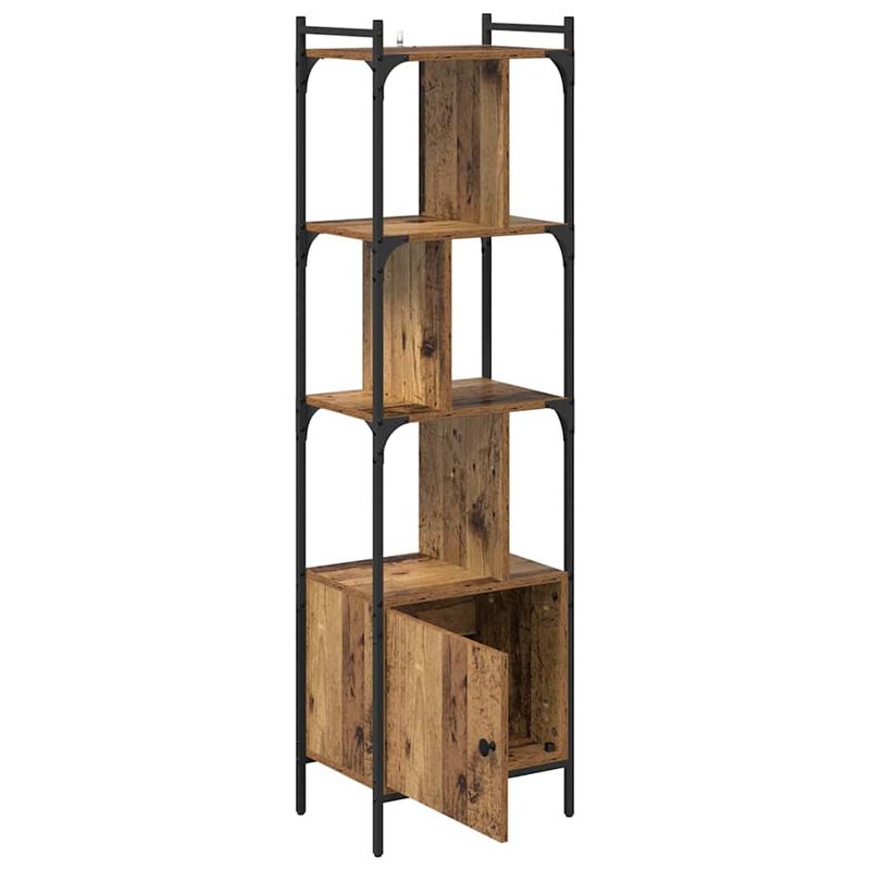 Casa si Gradina - Mobilier - Biblioteci si rafturi - Biblioteci - Biblioteca Lemn Vechi 44,5 x 30 x 154,5 cm Lemn compozit - Infinity.ro