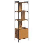 Casa si Gradina - Mobilier - Biblioteci si rafturi - Biblioteci - Biblioteca Lemn Vechi 44,5 x 30 x 154,5 cm Lemn compozit - Infinity.ro