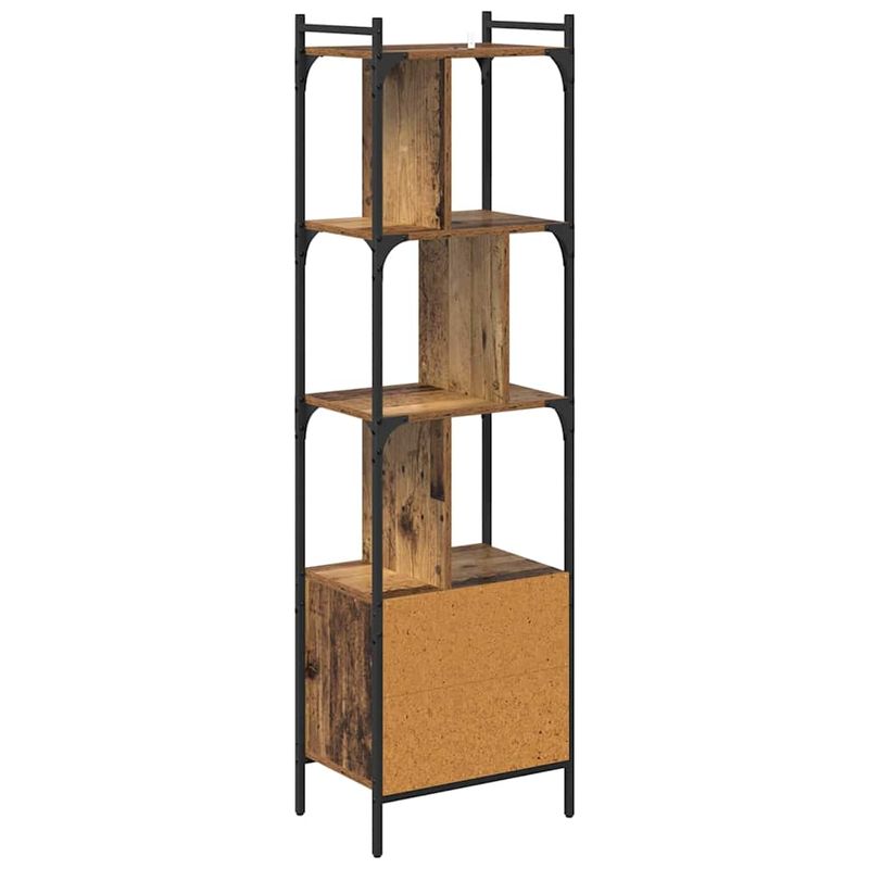 Casa si Gradina - Mobilier - Biblioteci si rafturi - Biblioteci - Biblioteca Lemn Vechi 44,5 x 30 x 154,5 cm Lemn compozit - Infinity.ro