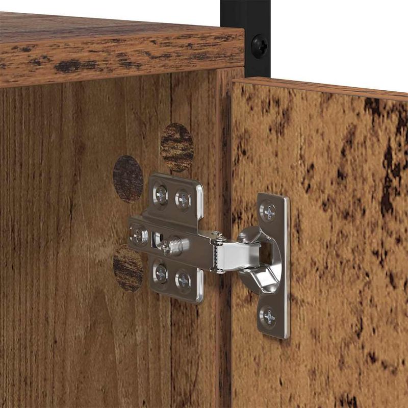 Casa si Gradina - Mobilier - Biblioteci si rafturi - Biblioteci - Biblioteca Lemn Vechi 44,5 x 30 x 154,5 cm Lemn compozit - Infinity.ro