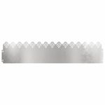 Casa si Gradina - Gradina si terasa - Garduri, panouri si accesorii - Borduri pentru gazon 20 pcs Argintiu 103 x 0,05 x 22 cm - Infinity.ro
