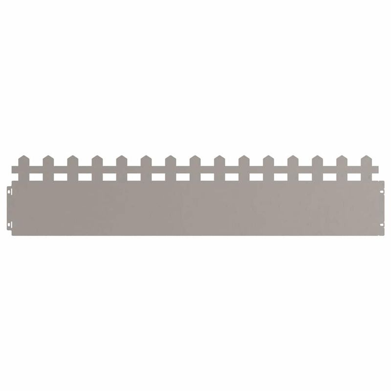 Casa si Gradina - Gradina si terasa - Garduri, panouri si accesorii - Borduri pentru gazon 10 pcs Ruginit 103 x 0,05 x 22 cm - Infinity.ro