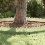 Casa si Gradina - Gradina si terasa - Garduri, panouri si accesorii - Borduri pentru gazon 20 pcs Argintiu 103 x 0,05 x 22 cm - Infinity.ro