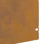 Casa si Gradina - Gradina si terasa - Garduri, panouri si accesorii - Borduri pentru gazon 10 pcs Ruginit 103 x 0,05 x 22 cm - Infinity.ro