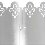 Casa si Gradina - Gradina si terasa - Garduri, panouri si accesorii - Borduri pentru gazon 20 pcs Argintiu 103 x 0,05 x 22 cm - Infinity.ro