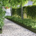 Casa si Gradina - Gradina si terasa - Garduri, panouri si accesorii - Borduri pentru gazon 20 pcs Verde masliniu 103 x 0,05 x 22 cm - Infinity.ro