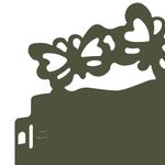 Casa si Gradina - Gradina si terasa - Garduri, panouri si accesorii - Borduri pentru gazon 20 pcs Verde masliniu 103 x 0,05 x 22 cm - Infinity.ro