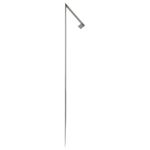 Casa si Gradina - Gradina si terasa - Garduri, panouri si accesorii - Gard pentru melci 4 pcs Argintiu 50 x 3,5 x 25 cm - Infinity.ro