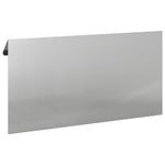 Casa si Gradina - Gradina si terasa - Garduri, panouri si accesorii - Gard pentru melci 4 pcs Argintiu 50 x 3,5 x 25 cm - Infinity.ro