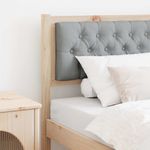 Casa si Gradina - Mobilier - Paturi si accesorii - Accesorii paturi - Tablie cap Stejar fumuriu 180 x 16,5 x 103,5 cm Lemn compozit - Infinity.ro