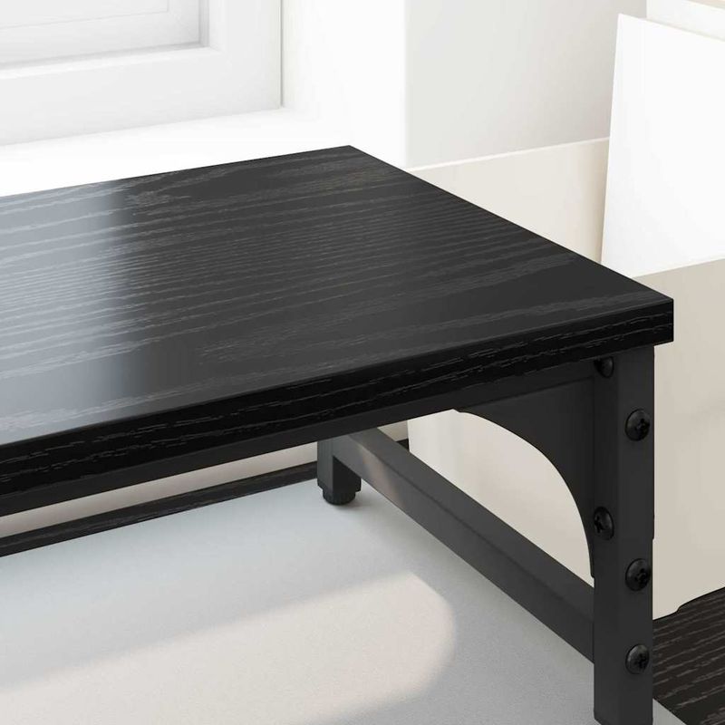 Laptop, Telefoane si Tablete - Laptopuri si accesorii - Accesorii Laptop - Standuri/Coolere notebook - Suport pentru monitor Stejar Negru 105 x 23 x 15,5 cm - Infinity.ro