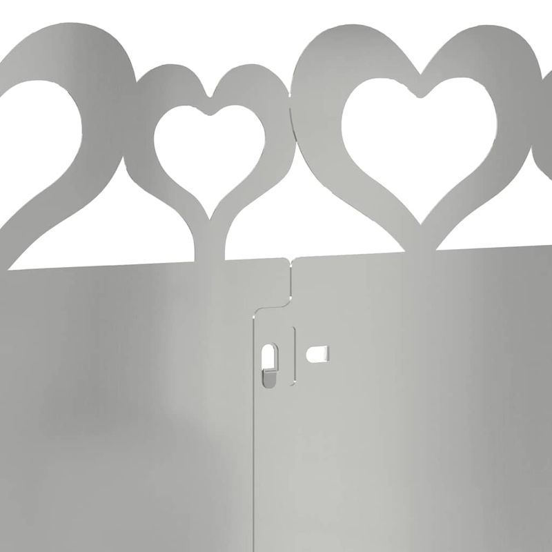 Casa si Gradina - Gradina si terasa - Garduri, panouri si accesorii - Borduri pentru gazon 30 pcs Argintiu 103 x 0,05 x 22 cm - Infinity.ro