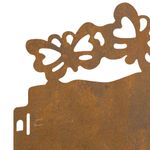 Casa si Gradina - Gradina si terasa - Garduri, panouri si accesorii - Borduri pentru gazon 20 pcs Ruginit 103 x 0,05 x 22 cm - Infinity.ro