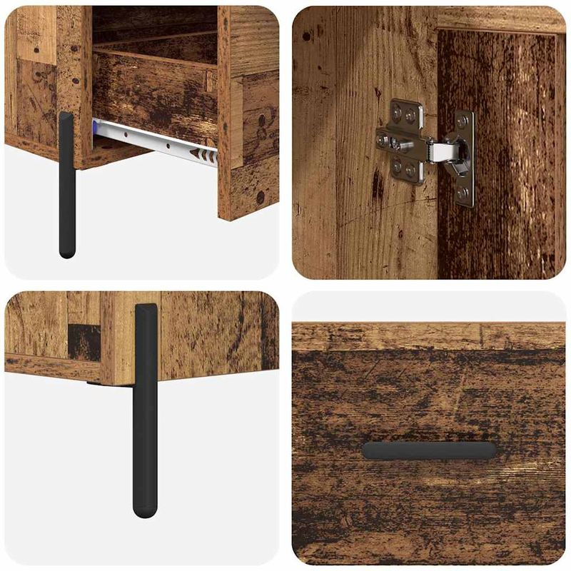 Casa si Gradina - Mobilier - Comode si corpuri - Corpuri bucatarie - Bufet Corona Lemn Vechi 69,5 x 31 x 115 cm Lemn compozit - Infinity.ro