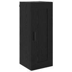 Casa si Gradina - Mobilier - Comode si corpuri - Comode - Dulap montat pe perete Stejar Negru 34,5 x 34 x 90 cm - Infinity.ro