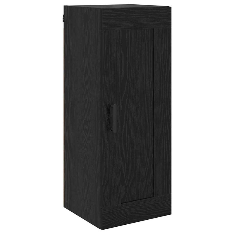 Casa si Gradina - Mobilier - Comode si corpuri - Comode - Dulap montat pe perete Stejar Negru 34,5 x 34 x 90 cm - Infinity.ro