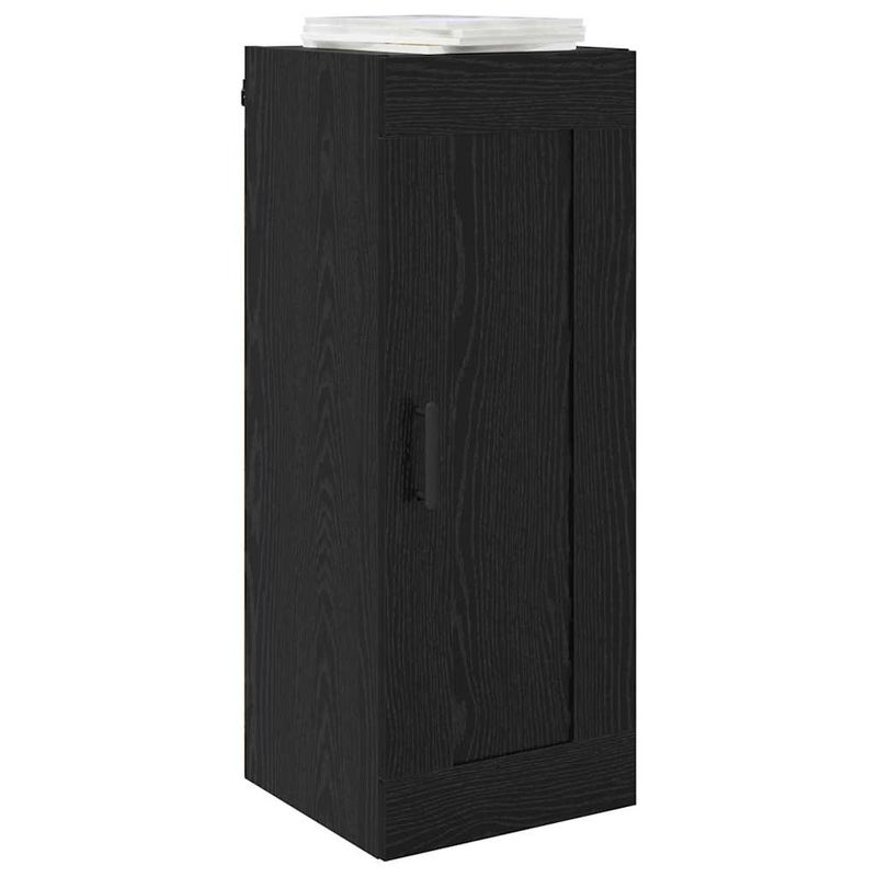 Casa si Gradina - Mobilier - Comode si corpuri - Comode - Dulap montat pe perete Stejar Negru 34,5 x 34 x 90 cm - Infinity.ro