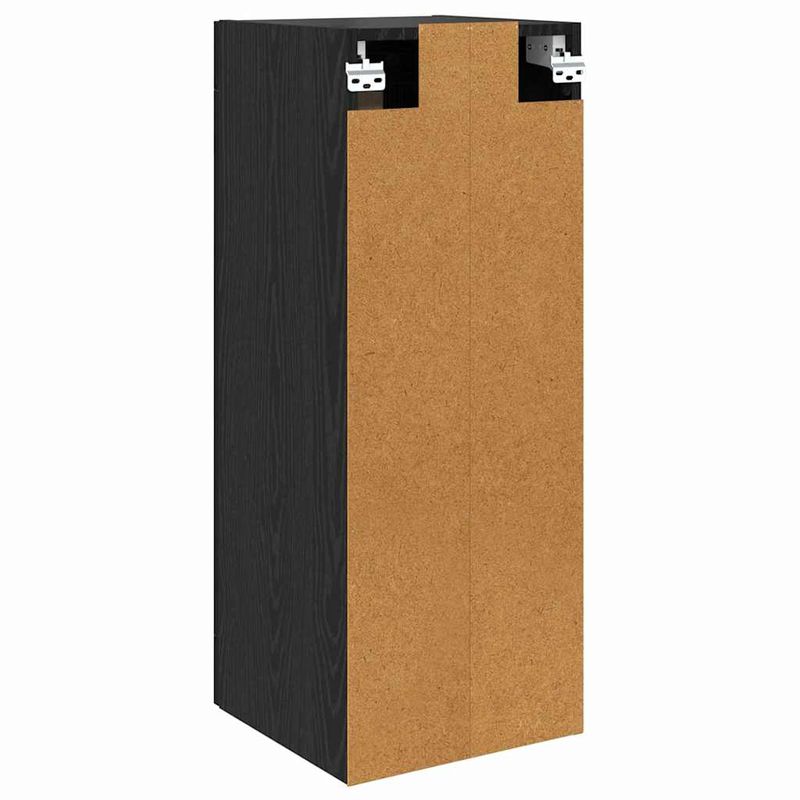Casa si Gradina - Mobilier - Comode si corpuri - Comode - Dulap montat pe perete Stejar Negru 34,5 x 34 x 90 cm - Infinity.ro