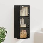 Casa si Gradina - Mobilier - Dulapuri si sifoniere - Dulapuri - Dulap de perete Stejar Negru 35 x 37 x 102 cm Lemn compozit - Infinity.ro